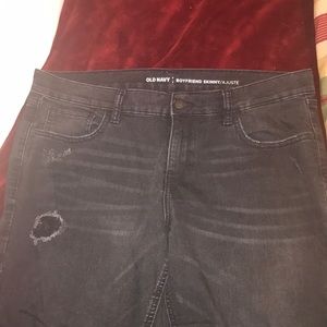 3/$15 Old Navy Boyfriend Skinny Ankle Jeans  - great condition!
